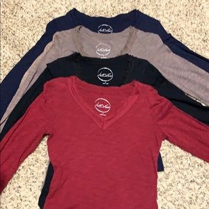 INC v-neck long sleeve